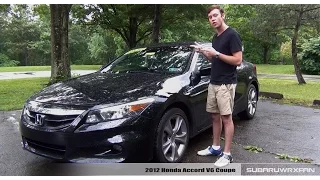 Review: 2012 Honda Accord V6 Coupe