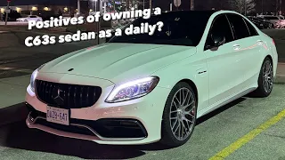 Things I like about the w205 C63s sedan as my daily! | Vlog 7