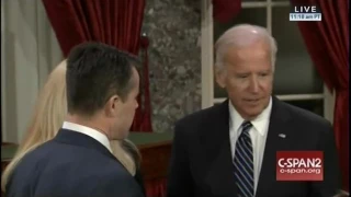 Senator Todd Young: Ceremonial Swearing-In with Vice President Biden
