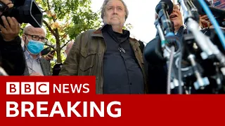 Donald Trump's former adviser Steve Bannon sentenced to four months in jail - BBC News