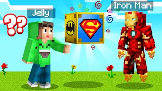 We Found SUPERHERO LUCKYBLOCKS In MINECRAFT!