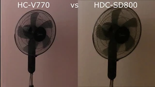 Panasonic HC-V770 (V760) vs Panasonic HDC-SD800 (900) Video Test