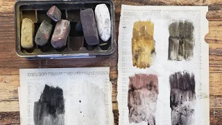 Easy Mixed Media Art: Color Swatching