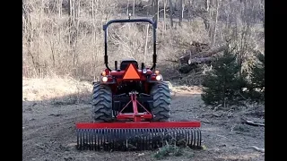 #391 Great Solution For This Problem, The Landscape Rake For Your Compact Tractor!