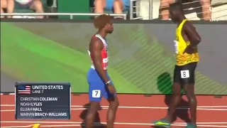 Man 4x100m relay final world athletics championships 2022 |sport