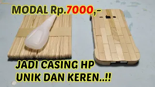 Modal 7000 Rupiah Jadi Casing Hp Unik Dan Keren Dari Stick Es Krim