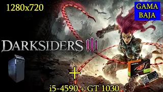 COMO jugar SUAVEMENTE Darksiders 3 PC EN UN i5-4590 + GT 1030 (rendimiento)