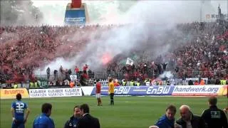 Karlsruher SC - Eintracht Frankfurt Pyroshow