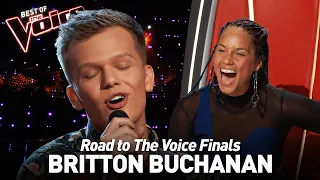 OLD SOUL 18-Year-Old with RASPY Voice STUNS the Coaches! | Road To The Voice Finals