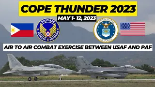 COPE THUNDER is back in 2023 / USAF and PAF air combat manuever exercise