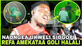 MCHOME MAPOVU AMVAA REFA BILA UOGA/ AMEKATAA GOLI HALALI KABISA/ YANGA WAPEWE KOMBE TU...