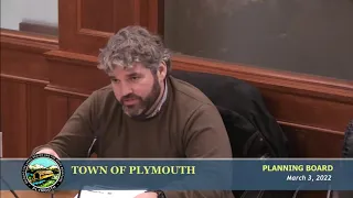 Plymouth Planning Board 3/3/22