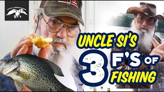 Catching GIANT Panfish with Uncle Si (CATCH CLEAN COOK)