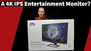 4K HDR For Gaming? I BENQ EW3280U Unboxing & Review