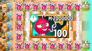 Electric Currant Premium Plant LEVEL 2.000.000 Power-Up! Mod in Plants vs Zombies 2