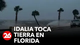 ESTADOS UNIDOS | El huracán Idalia toca tierra en Florida con vientos de 205 km/h