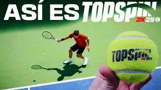 ¡ASÍ ES TOP SPIN 2K25!