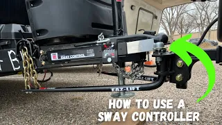 How to Use a Sway Bar Controller on your RV Travel Trailer