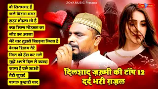 दिलशाद ज़ख़्मी की टॉप 12 दर्द भरी ग़ज़ल | 2024 Nonstop Ghazal | Sad Ghazal | 2024 Ghazal