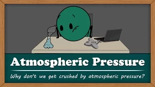 Why don't we get crushed by atmospheric pressure? | #aumsum #kids #science #education #children