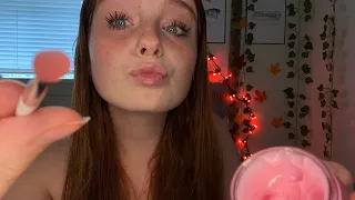 ASMR Crazy Girl Applies Your Lipgloss