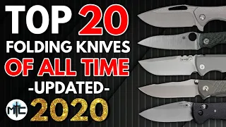 The TOP 20 Greatest EDC Folding Knives OF ALL TIME - According to Metal Complex - Updated 2020