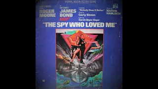 "The Spy Who Loved Me" original soundtrack LP 1977