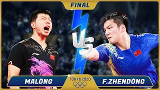 Ma Long vs Fan Zhendong - Men's single final - Olympic Tokyo 2021