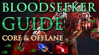 Bloodmist Bloodseeker Core/Offlane Guide for Dota 2 - 7.33d