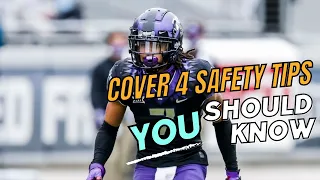 How to play Cover 4 as a Safety!