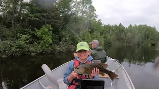 BWCA Fishing 2023 - Day 3 - Smallmouth Bass Fishing