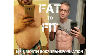 My 8 month body transformation!