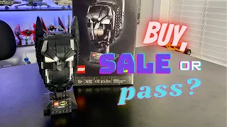 LEGO Batman Cowl!  Speed Build & Review Set 76182