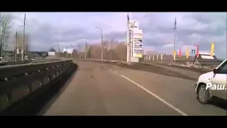 Подборка аварий и ДТП. Апрель 2016/1.Compilation of crashes and accidents.