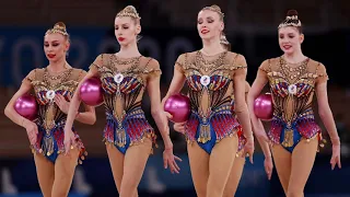 Russia Wins Silver - Women's Rhythmic Group & Individual Gymnastics - 2021 Tokyo Olympic Games