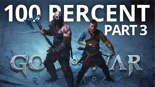 God of War Ragnarok 100% Walkthrough 🪓❄️ (All Collectibles, Favors and Platinum Trophy) Part 3