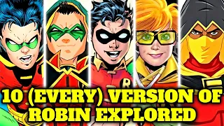 11 (Every) Robin In Batman Saga -  Backstory, Personalities & Specializations - Explored