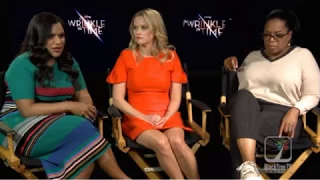 A Wrinkle In Time Oprah Winfrey Reese Witherspoon Mindy Kaling Interview