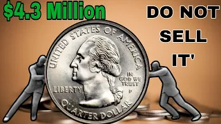 DON'T SPEND THESE TOP 6 COMMORATIVE QUARTER DOLLAR COINS THAT COULD MAKE YOU A MILLIONAIRE!