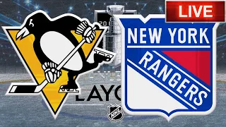 Pittsburgh Penguins vs New York Rangers LIVE Stream | NHL Playoffs Game 2 LIVE Stream Gamecast Chat