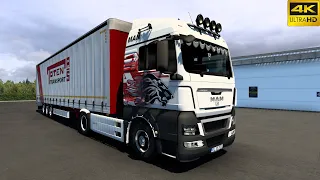 MAN TGX E5 | ProMods | ETS2 1.46 | Folkestone 🇬🇧 - Portsmouth 🇬🇧