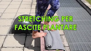 🔎 STRETCHING PROFONDO PER FASCIA PLANTARE  👣