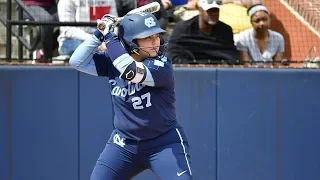 UNC Softball: Early Homers Power Heels in Pittsburgh