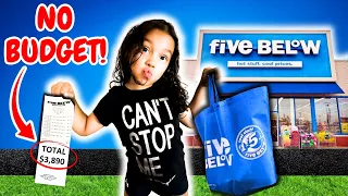 FIVE BELOW CHALLENGE: WHATEVER YOU CAN CARRY, I'LL BUY IT!