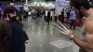 Wolverine Punches a Fan at a Comics Convention!!!