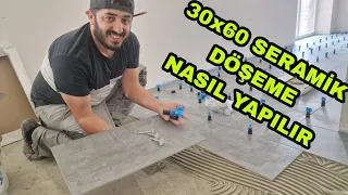 30x60 seramik fayans döşeme nasıl yapılır / Fayans döşeme öncesi gerekli adımlar neler? (DETAYLI)