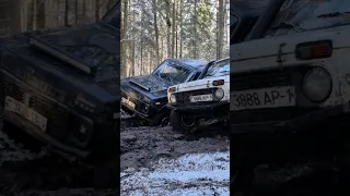 НИВА настоящий боец на бездорожье || Ниваводы это братья на всю жизнь #offroad #нива #нива4х4 #niva