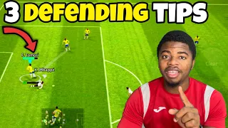 How to Defend like a pro in efootball 2023 Mobile| 3 Defending tips| Efootball 23 Tutorials