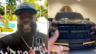 Rick Ross Shows His "One Off" Custom Trans Am Pickup Truck! 🦅
