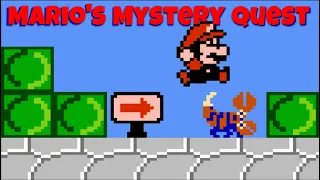 Mario's Mystery Quest - NES Rom hack gameplay (with commentary and captions)